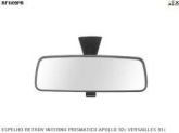 RETROVISOR INTERNO PRISMATICO COM ADESIVO VW APOLLO ATÉ 92