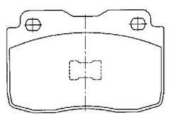 Pastilha Freio Syl 1184 FORD FIAT