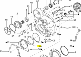 Retentor Tampa Traseira da Carcaça do Volante Motor Cummins